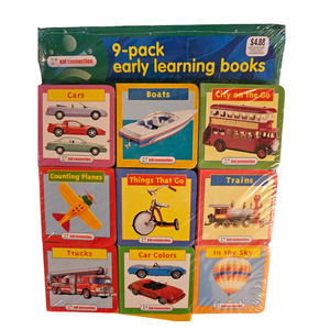 Kid Connection 9 Pack Early Learning Books Kids Vintage